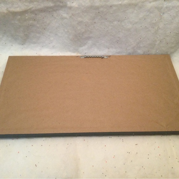 Fiddlestix Santa Claus Reindeer Framed Folk Art Picture 17"x9” Christmas Holiday - Picture 6 of 7